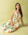 Flying Tomato A Perfect Match Woven Maxi Dress