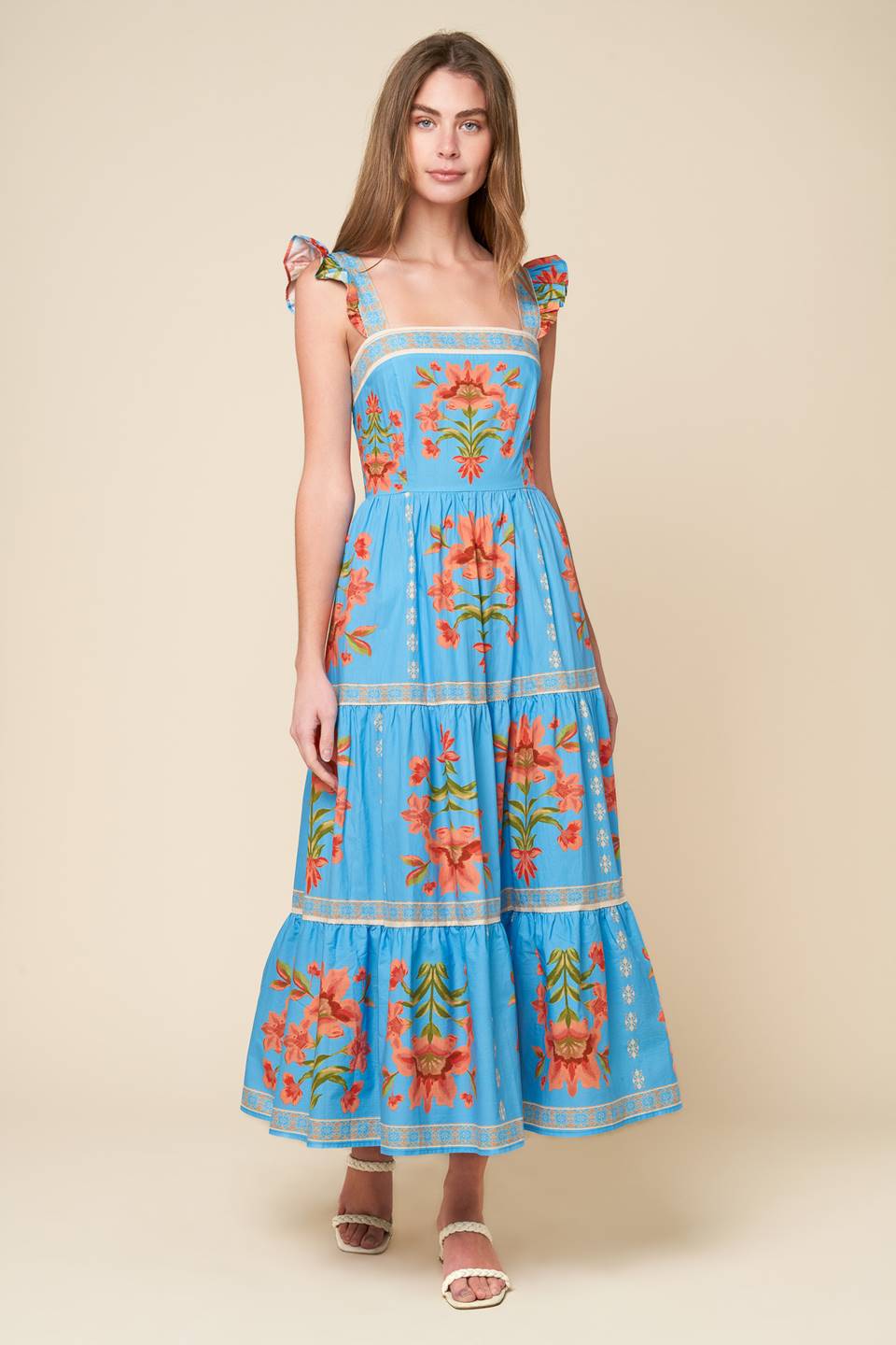 Flying Tomato Loveliest Muse Woven Midi Dress