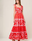 Flying Tomato Brighter Days Woven Maxi Dress