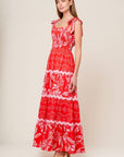 Flying Tomato Brighter Days Woven Maxi Dress