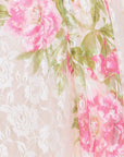 Botanical Dream Woven Lace Maxi Dress