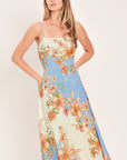 Summer Serenade Woven Midi Dress