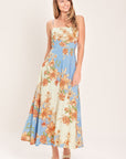 Summer Serenade Woven Midi Dress