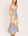 Summer Serenade Woven Midi Dress