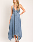 Sweet Embrace Denim Midi Dress