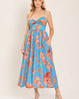 Flying Tomato Lagoon Romance Woven Midi Dress
