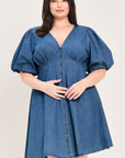 Soft Girl Denim Mini Dress