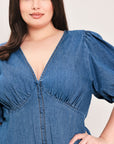 Soft Girl Denim Mini Dress