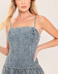 Easygoing Romance Midi Denim Dress