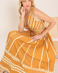 Flying Tomato Marigold Dream Woven Midi Dress