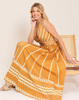 Flying Tomato Marigold Dream Woven Midi Dress