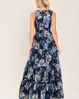 Flying Tomato Floral Evening Woven Maxi Dress