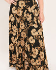 Flying Tomato | Earthen Floral Full Maxi Skirt