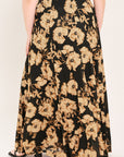 Flying Tomato | Earthen Floral Full Maxi Skirt