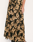 Flying Tomato | Earthen Floral Full Maxi Skirt