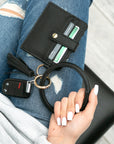 Key Ring ID Wallet Bracelet