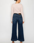 Artemis Vintage |High Rise Cropped Palazzo Jeans - My Pampered Life Seattle