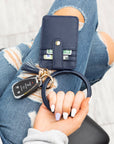 Key Ring Wallet Bracelet