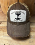Espresso Martini distressed snapback mesh hat - My Pampered Life Seattle