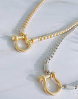 Luxe Pendant Box Chain Necklace
