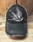 Sparrow Distressed Mesh Snapback Baseball Cap - My Pampered Life Seattle