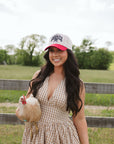 Made in America - Red Stripe Vintage Trucker Hat - My Pampered Life Seattle