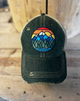 Mountains PATCH Mesh Snapback Baseball Cap - My Pampered Life Seattle
