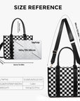 Dallas Checkered Tote