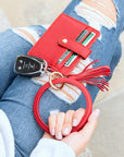 Key Ring ID Wallet Bracelet