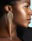 Rochelle CZ Drop Earring