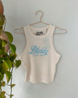 Underground Original Design: But Daddy I Love Him Cropped Tank Top