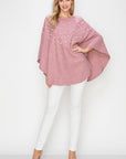 Shelia Knit Pearl Poncho