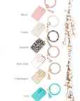 Key Ring Wallet Bracelet