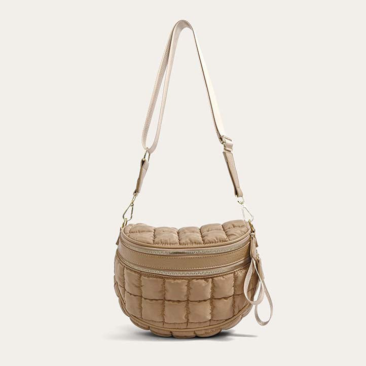 Jaya Quilted Puffer Crossbody Sling Bag