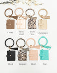 Key Ring ID Wallet Bracelet