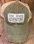 She Loves Adventure Hat