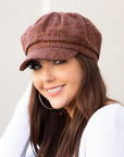 Tweed Newsboy Hats