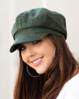 Tweed Newsboy Hats