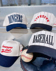 Baseball - Black Stripe Vintage Trucker Hat - My Pampered Life Seattle