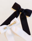 Lovely Edges Bow Hair Clip Set Of 2