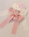 Lovely Edges Bow Hair Clip Set Of 2