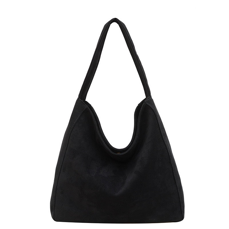 Miranda Oversized Suede Hobo Bag