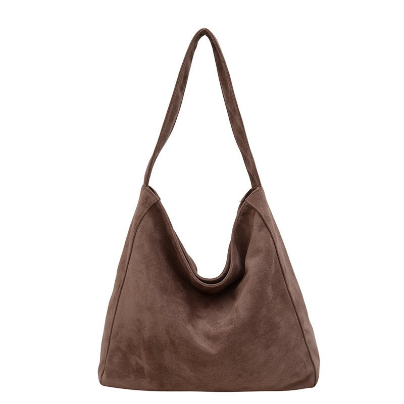 Miranda Oversized Suede Hobo Bag