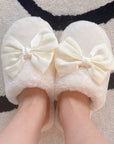 Satin Shine Fur Cozy Lounge Slippers
