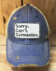 Sorry.Can't.Gymnastics Hat