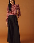 Flying Tomato Sweet Reminiscence Woven Wide Leg Pants