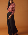 Flying Tomato Sweet Reminiscence Woven Wide Leg Pants