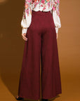 Flying Tomato Sweet Reminiscence Woven Wide Leg Pants