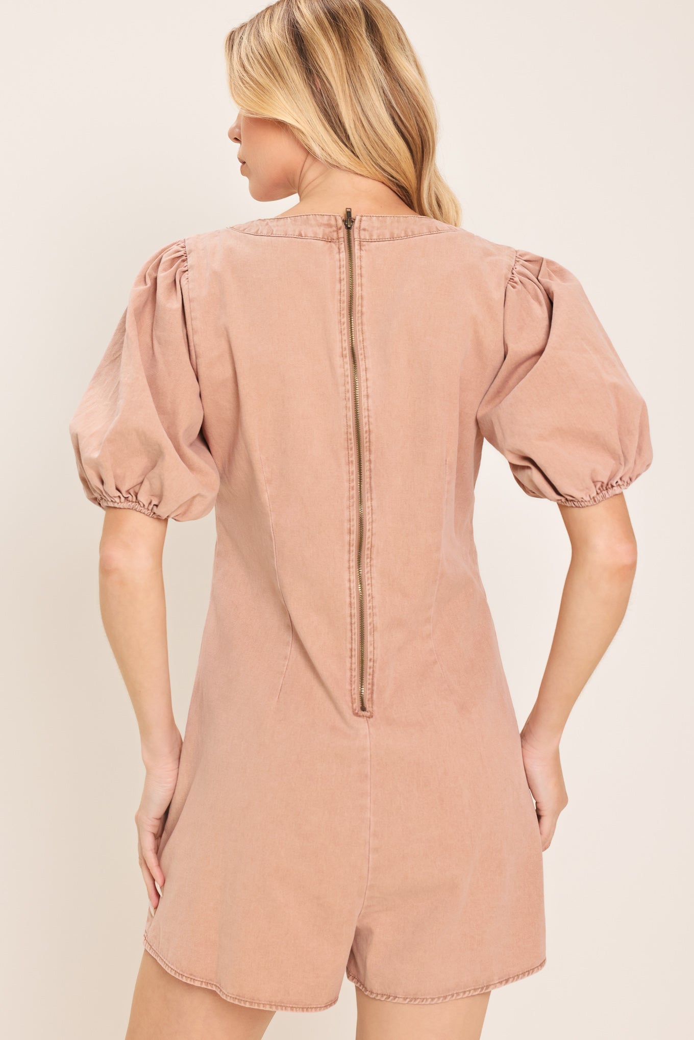 Flying Tomato English Countryside Woven Romper