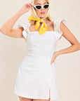 Champagne & Pearls Woven Romper